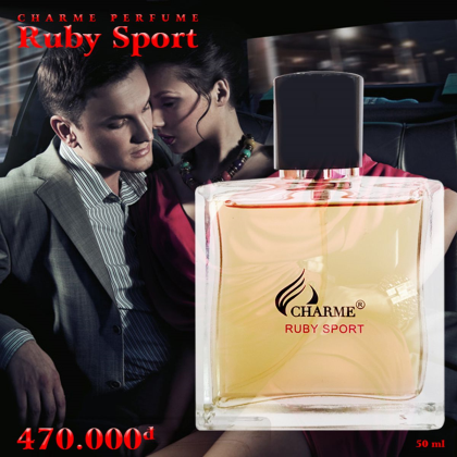 Nước Hoa Nam Charme Ruby Sport 50ml