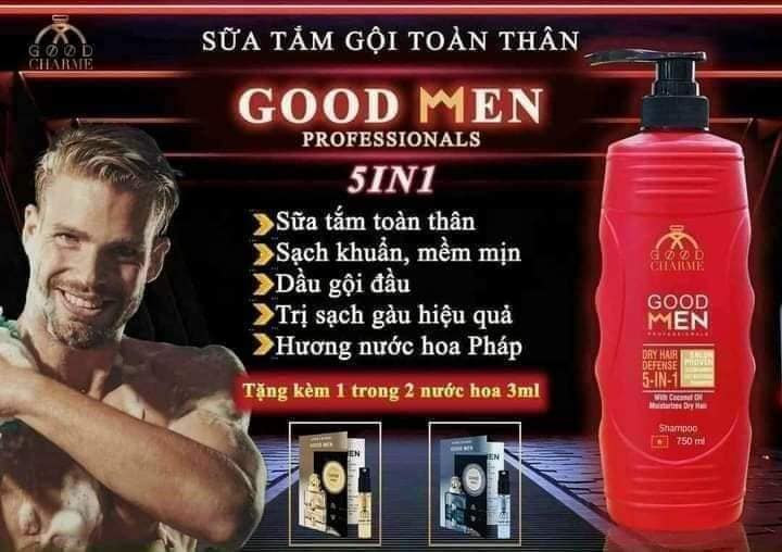 Sữa tắm gội Good Men Đỏ Một siêu phẩm cho mấy anh trai đây