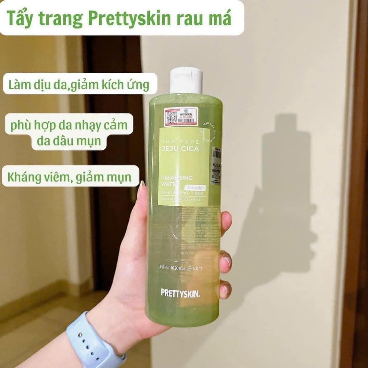 Nước Tẩy Trang Rau Má PrettySkin