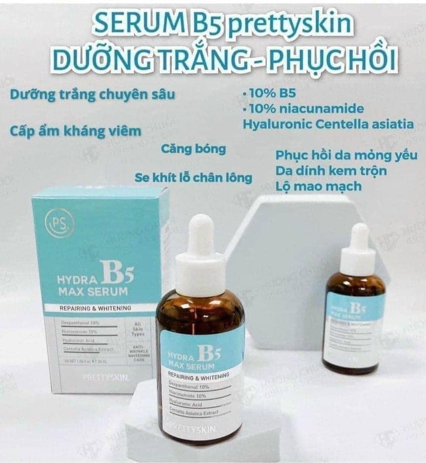 Serum B5 Phục Hồi Da PrettySkin Được rất nhiều bác sĩ da liễu ưng ý nè