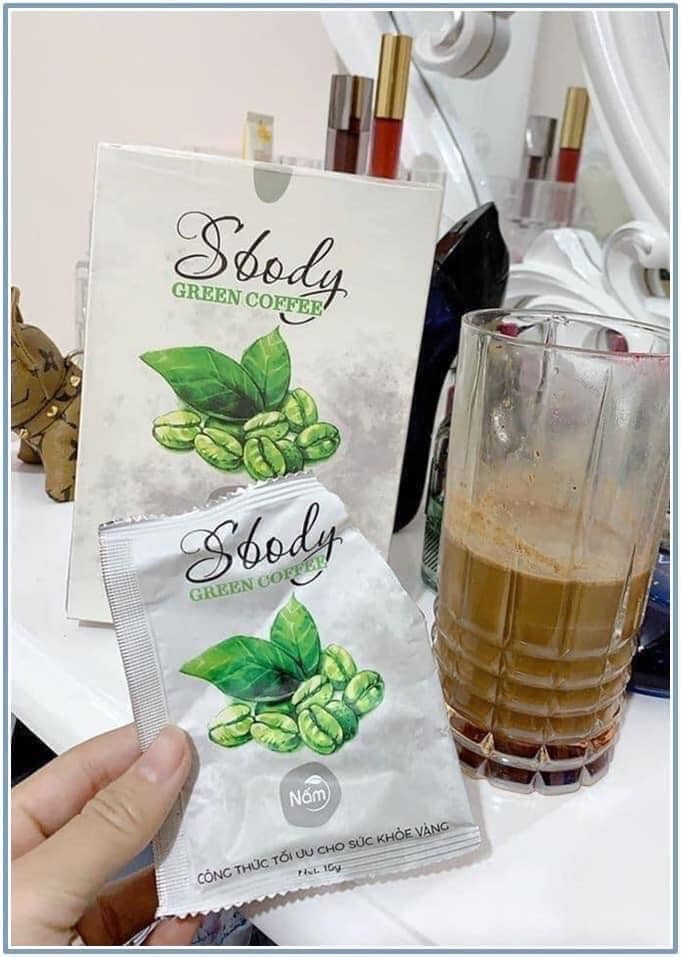 Nấm Giảm Cân Sbody Green Coffee Dạng Bột công nghệ Nhật Bản