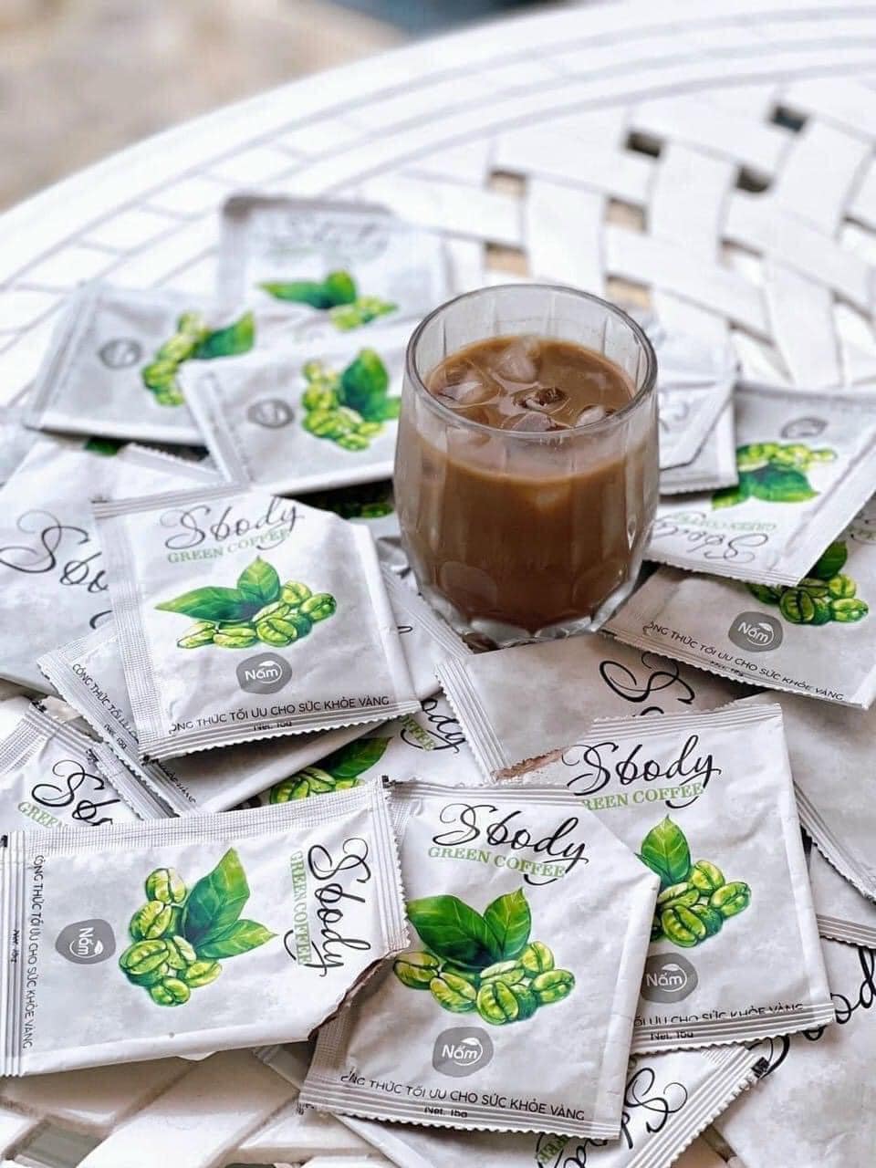 Nấm Giảm Cân Sbody Green Coffee Dạng Bột công nghệ Nhật Bản