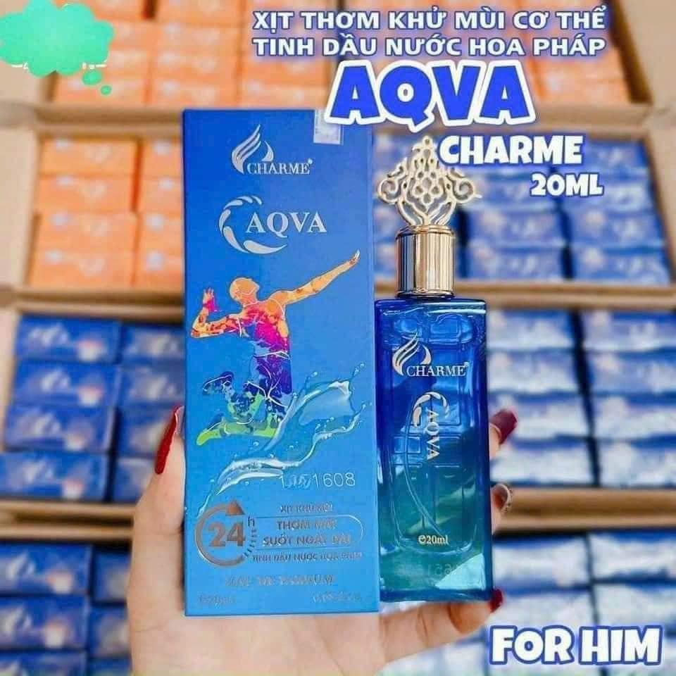Xịt Khử Mùi Charme Aqva 20ml
