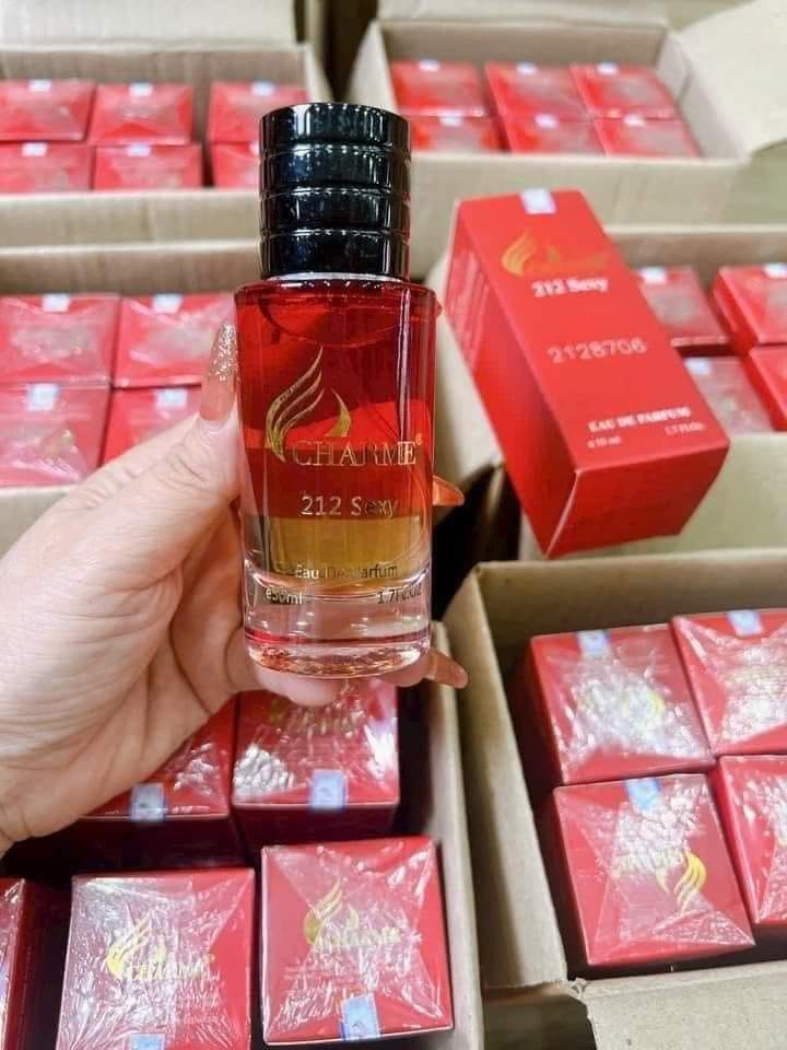 Nước Hoa  Charme 212 Sexy 50ml Nam & Nữ đều dùng được mùi hương này nhé