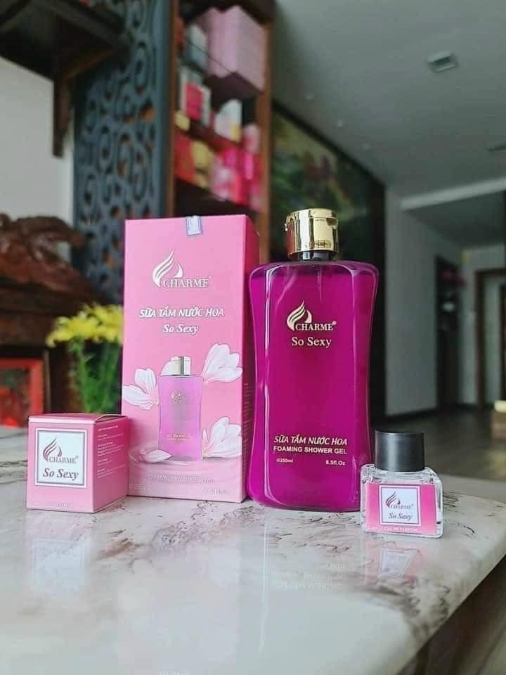 Sữa Tắm Nước Hoa Charme So Sexy 250ml đã thơm lại còn mịn