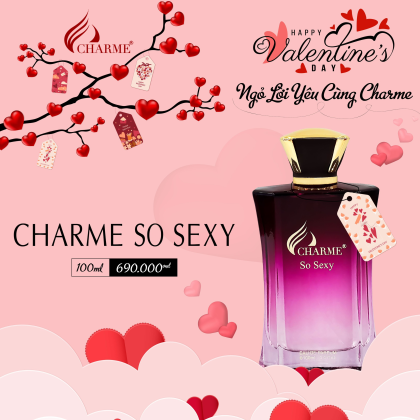 Nước Hoa Nữ Charme So Sexy 100ml