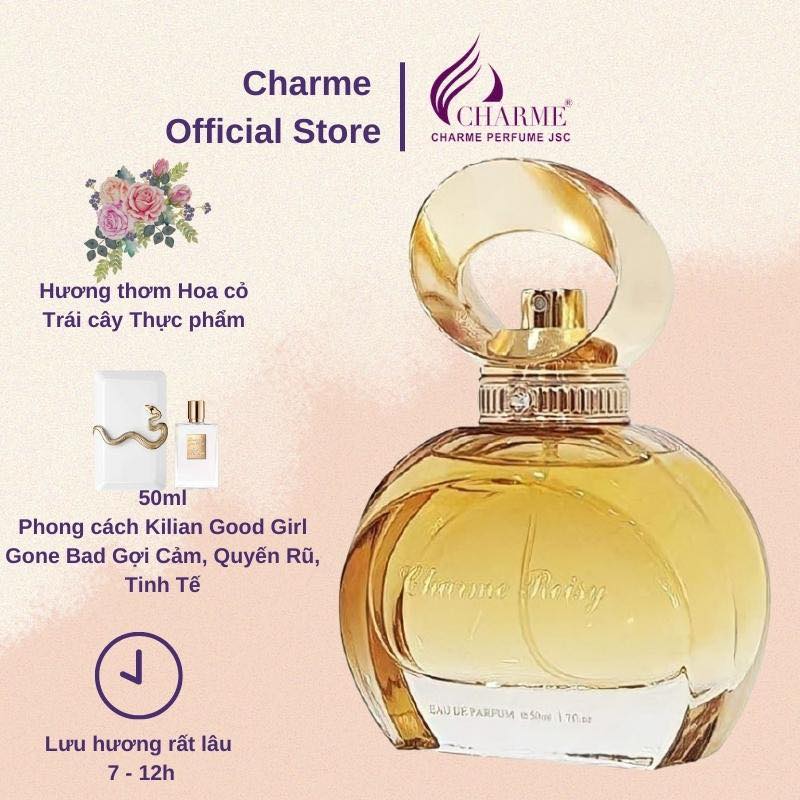 Nước Hoa Nữ Charme Roisy 50ml gợi cảm quyến rũ và tinh tế