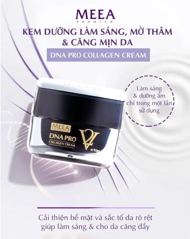 Kem Face Collagen Cá Hồi DNA Pro V2 Meea Origin Phiên Bản Mới 30g