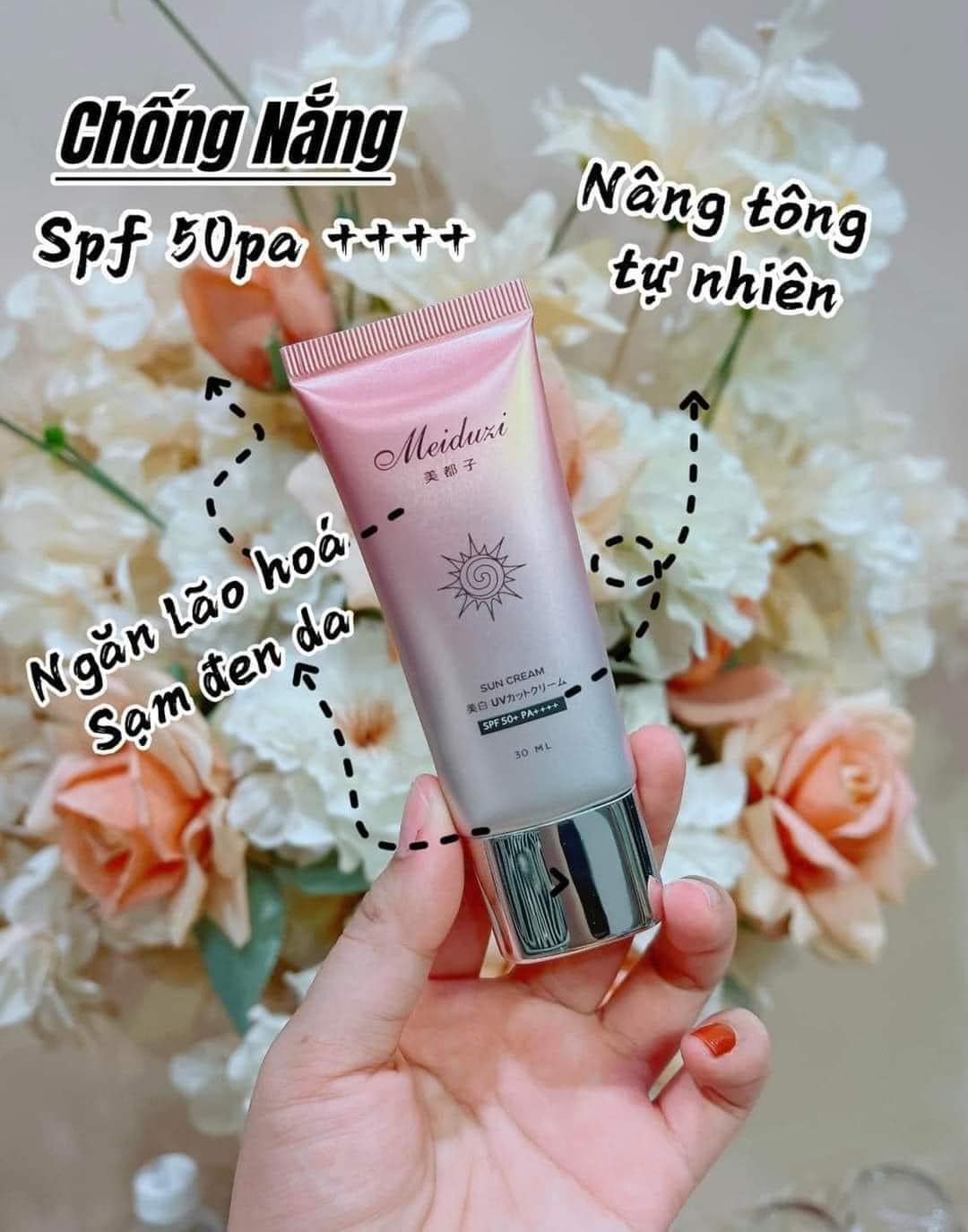 Kem Chống Nắng Meiduzi Dạng Sữa Nâng Tone