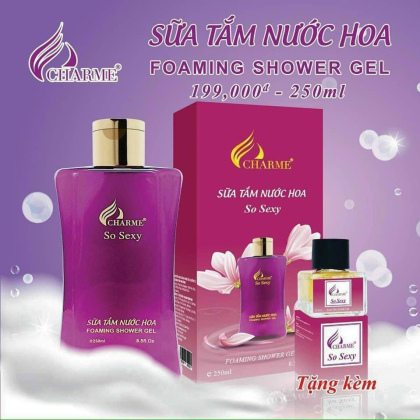 Sữa Tắm Nước Hoa Charme So Sexy 250ml