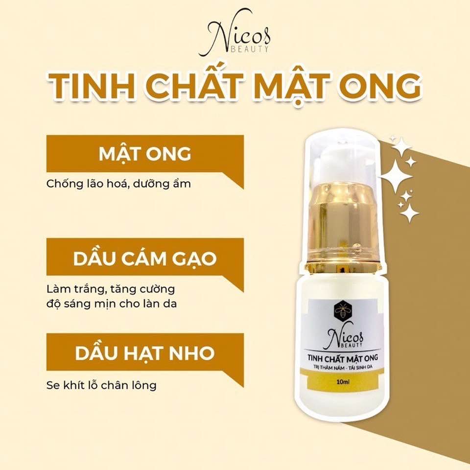 Serum Tinh Chất Mật Ong Nicos Beauty Dưỡng da trắng hồng