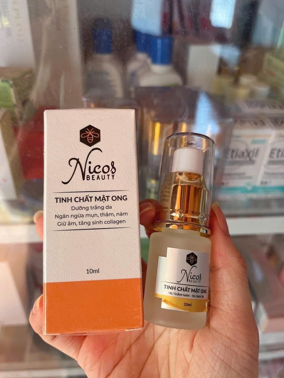 Serum Tinh Chất Mật Ong Nicos Beauty Dưỡng da trắng hồng