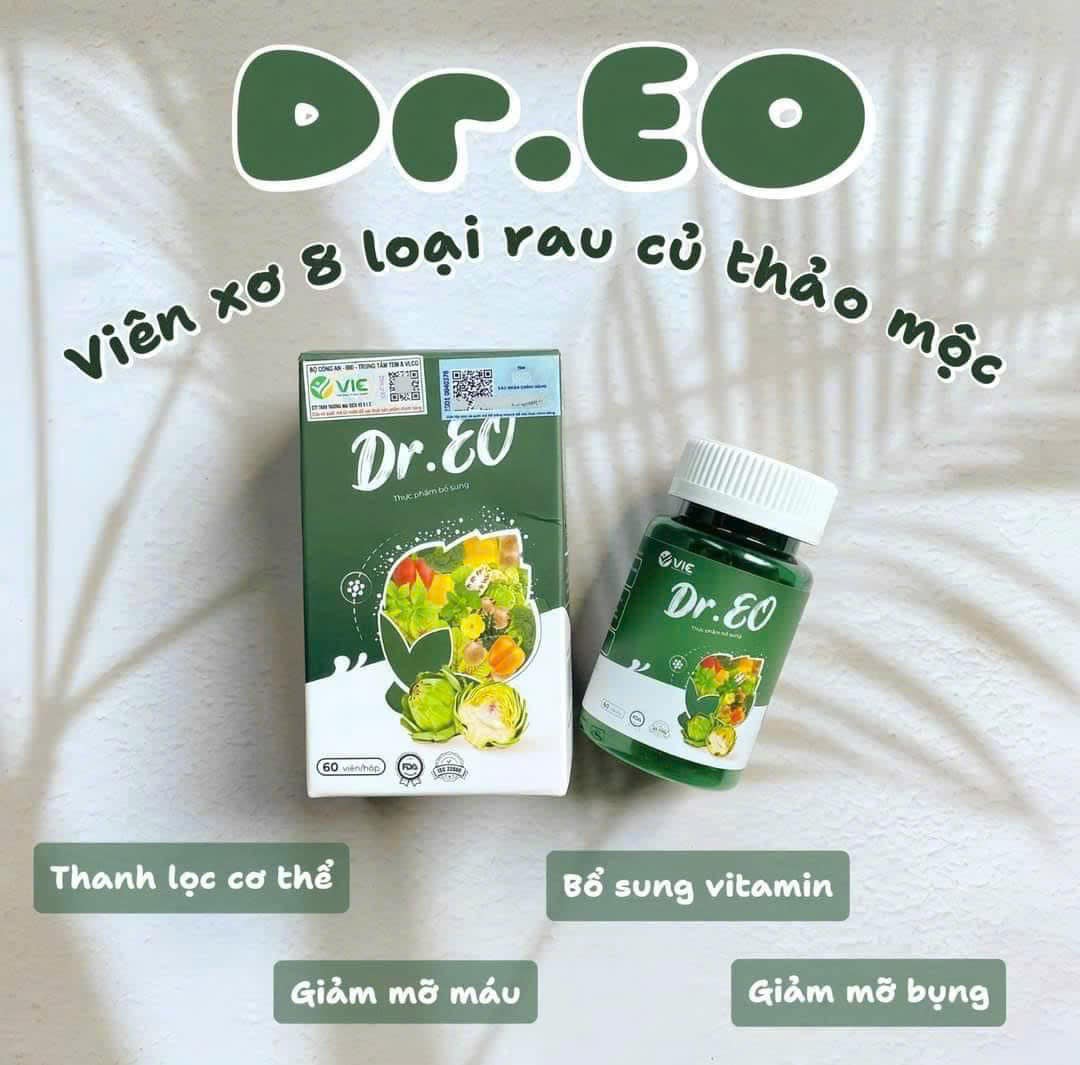 Viên Uốпɡ Thảo Dược ɡιảm Mỡ Bụng Dr EO VIC Organic