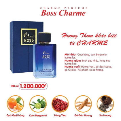 Nước Hoa Nam Charme Boss Charme 100ml