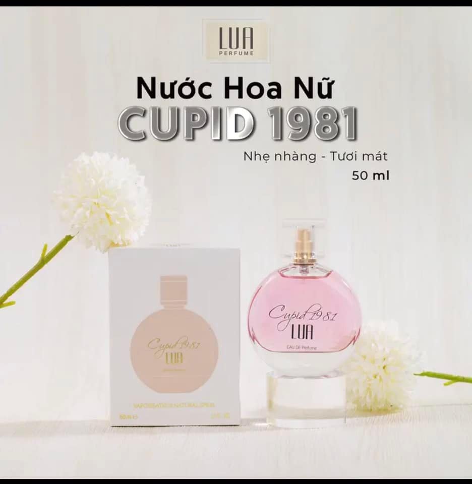 Nước Hoa Nữ Xạ Hương Nhiệt Đới Cupid 1986 50ml Lua Perfume