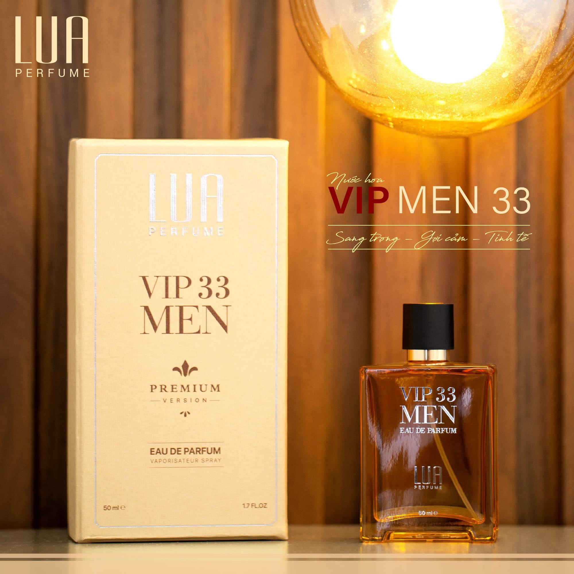 Nước Hoa Nam VIP 33 Men 50ml Lấy cảm hứng từ huyền thoại của những chàng cao bồi