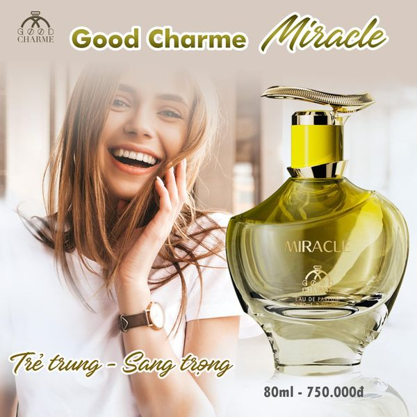 Nước Hoa Nữ Good Charme Miracle 80ml  Phép lạ cho những ngày vội vã