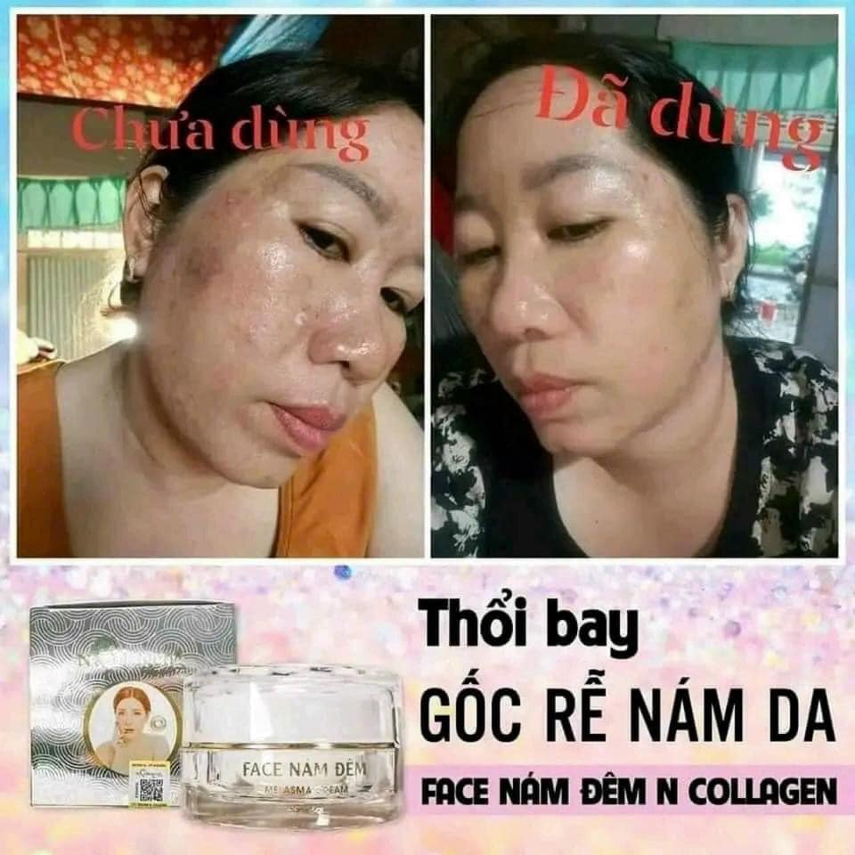 Kem Face Nám Đêm N Collagen