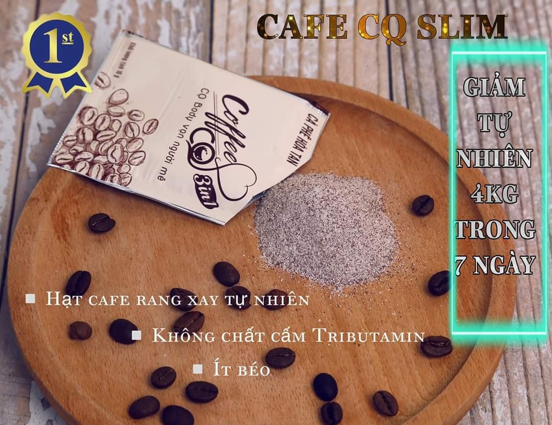 Bạn thừa cân bạn quá béo hãy để Cafe Hòa Tan Giảm Cân Cq 3In1 Chanel đánh thức vẻ đẹp của bạn