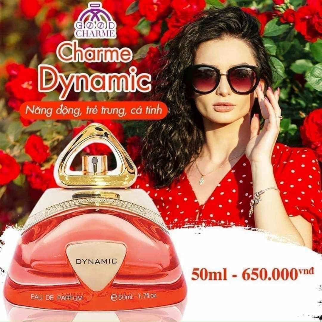 Charme Dynamic thực sự là một mùi hương cần thiết của bất cứ cô nàng nào yêu thích tự do và sự bình yên trong tâm hồn