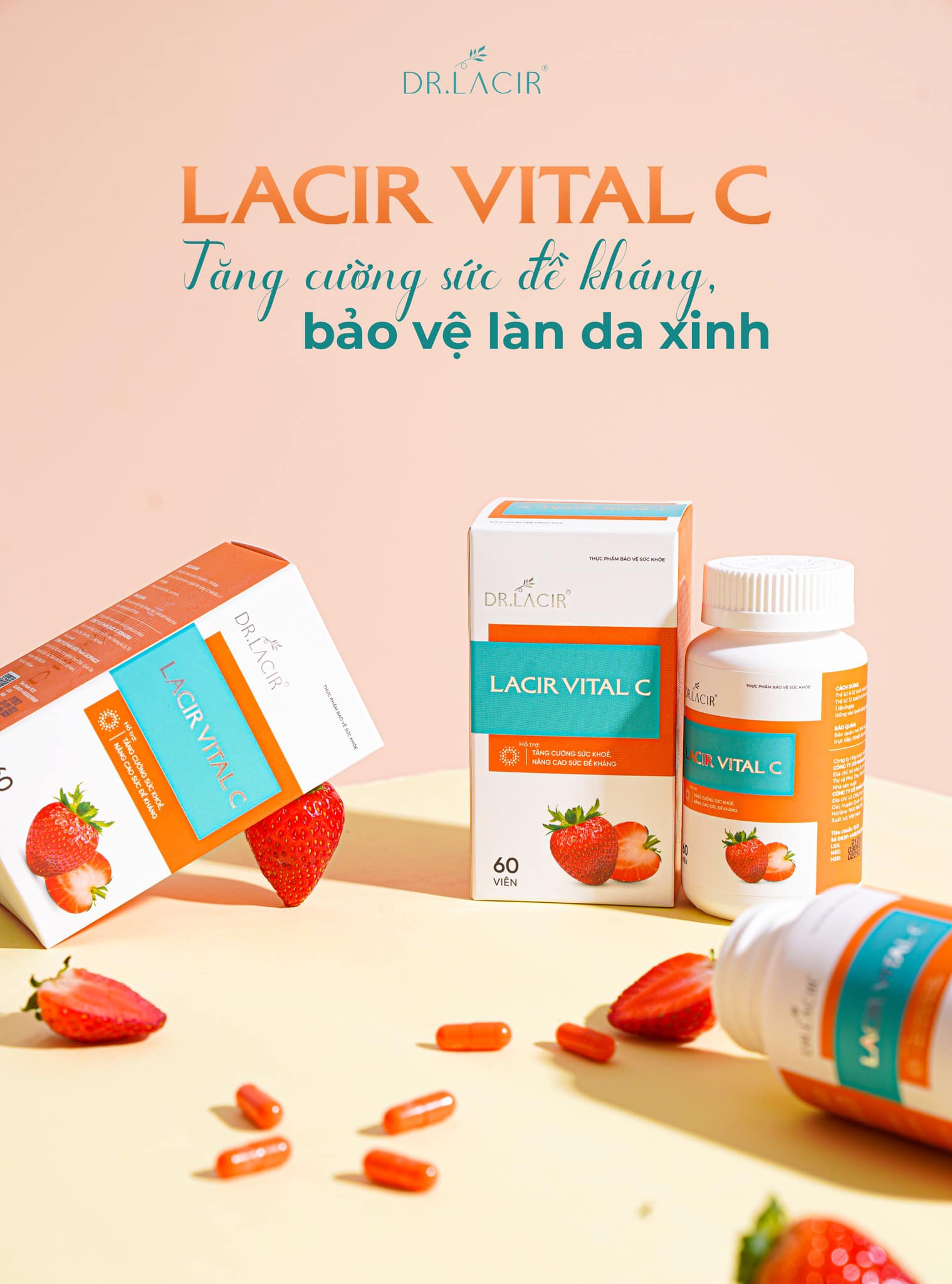 Viên Uống Vitamin Lacir Viral C Dr Lacir