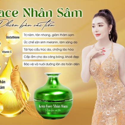 iến Kem Face Nhân Sâm Xanh N Collagen Phiên Bản Cải Tiến