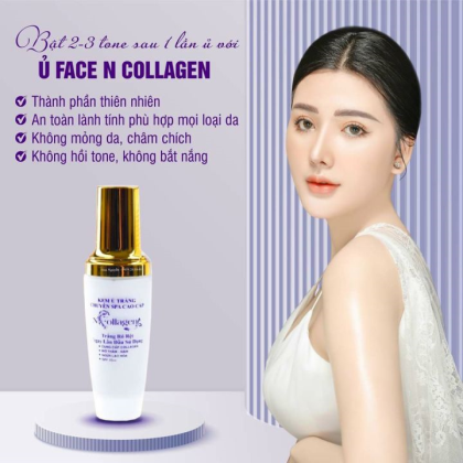 Kem Ủ Trắng Face N Collagen Chuyên Spa Cao Cấp