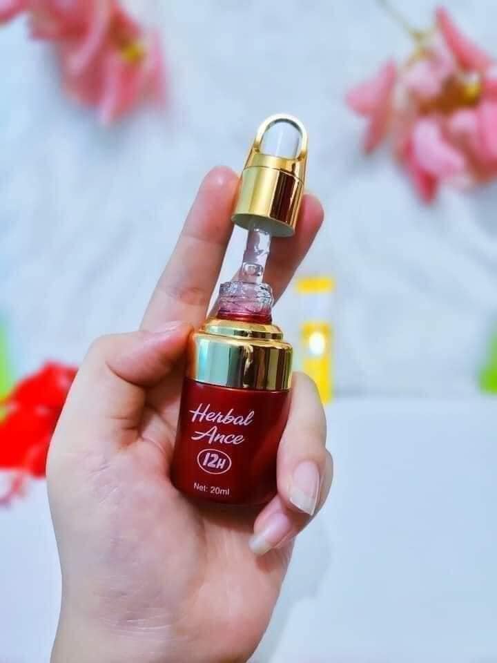 Serum Trị mụn Herbal Ance 12H mang lại 1 nhiệm vụ riêng là chuyên trị mụn và phục hồi ở tầng sau dưới da