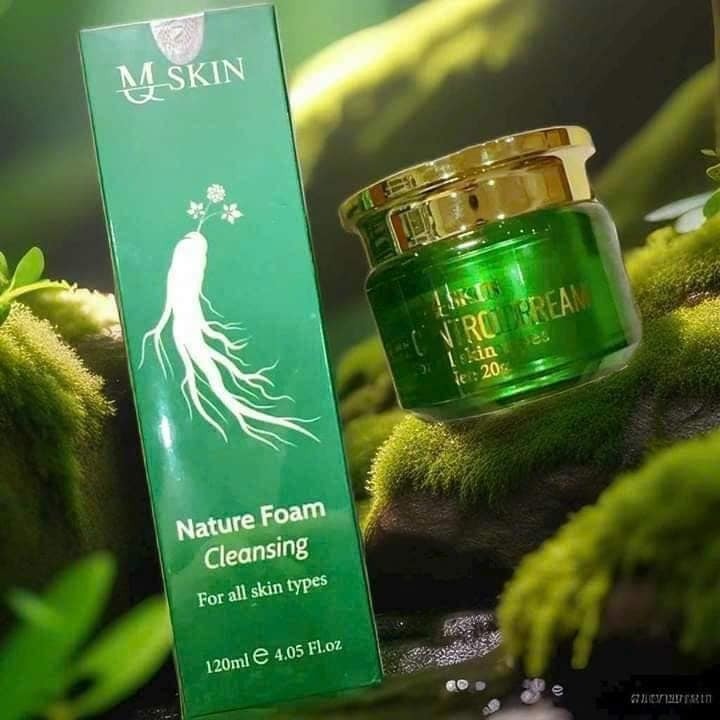 MSkin Nature Foam Cleasing 120 ml & MSkin Acne Control Cream 20gThương hiệu: MQ SkinLoại da: Tất cả loại da.