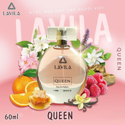 Nước Hoa Nữ Lavila Queen lan tỏa như một cơn gió ấm áp trong đêm hè