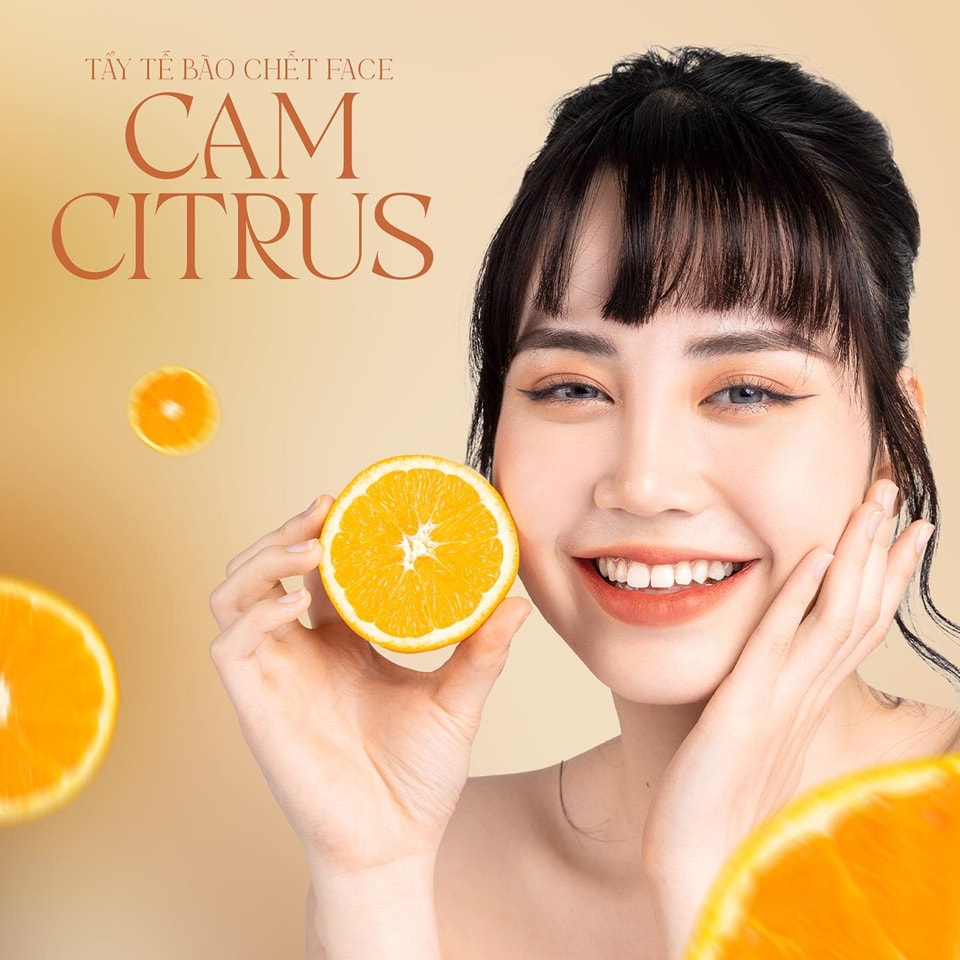 Tẩy Tế Вàо Chết Face Cam Citrus Meea Organic Nouishing Scrub