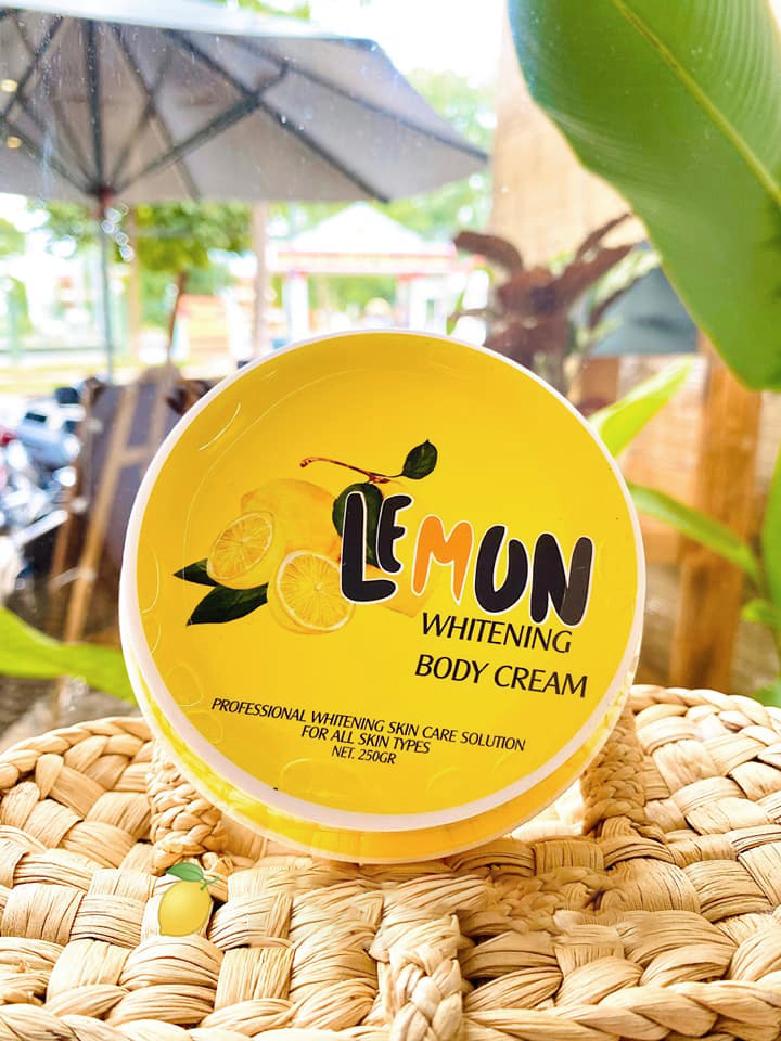 Kem body Lemon chanh là sự lựa chọn tuyệt vời