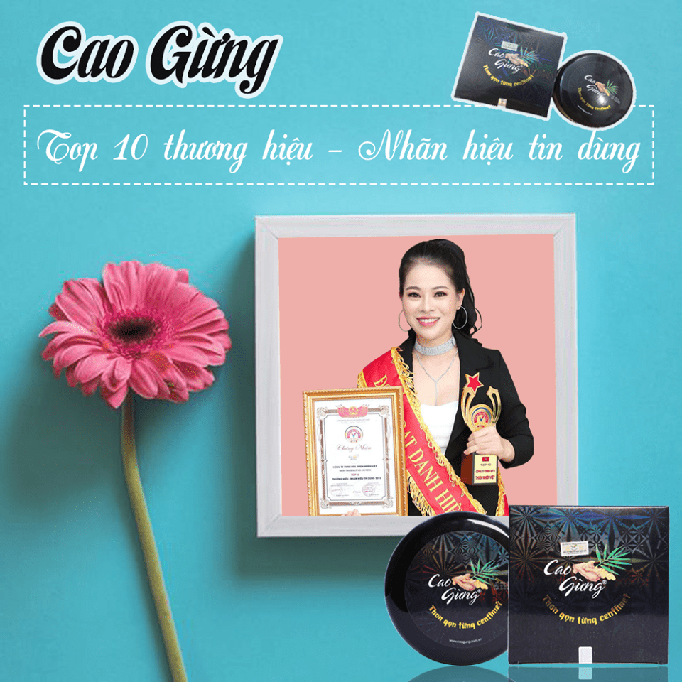 Cao gừng tan mỡ ở đây đơn giản là vì bạn